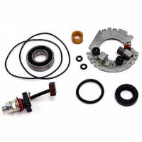 Kit revisión motor de arranque con portaescobillas - con 2 escobillas  - con retén. cojinete y arandelas Suzuki