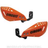 Paramanos Circuit Vector Naranja-Negro