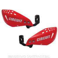 Paramanos Circuit Vector Rojo Fluor-Blanco