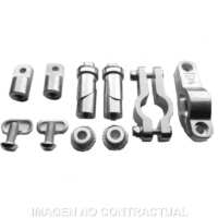 Kit montaje paramanos Circuit P4 para manillares de hierro de D 22 mm