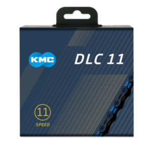 CADENA KMC DLC 11V NEGRA/AZUL 118P