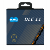 CADENA KMC DLC 11V NEGRA/NARANJA 118L