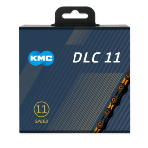 CADENA KMC DLC 11V NEGRA/NARANJA 118L