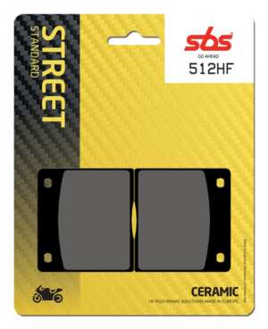 Pastilla de freno SBS P512-HF