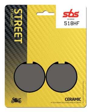 Pastilla de freno SBS P518-HF
